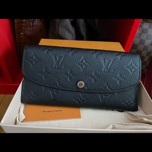 Louis Vuitton emprente wallet